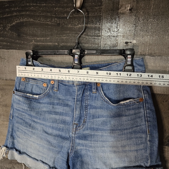 madewell high rise denim shorts - Picture 5 of 7